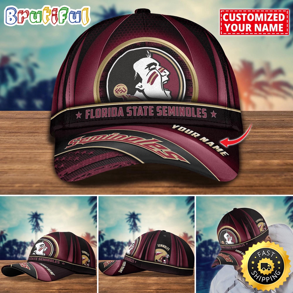 NCAA Florida State Seminoles Baseball Cap Custom Cap For Football Fans t5s8cw.jpg
