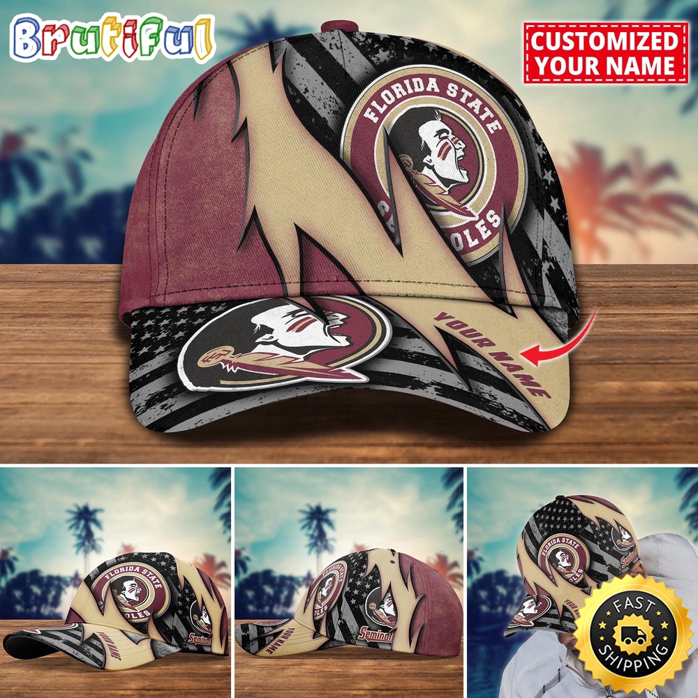 NCAA Florida State Seminoles Baseball Cap Custom Cap For Sport Fans j7rhmw.jpg