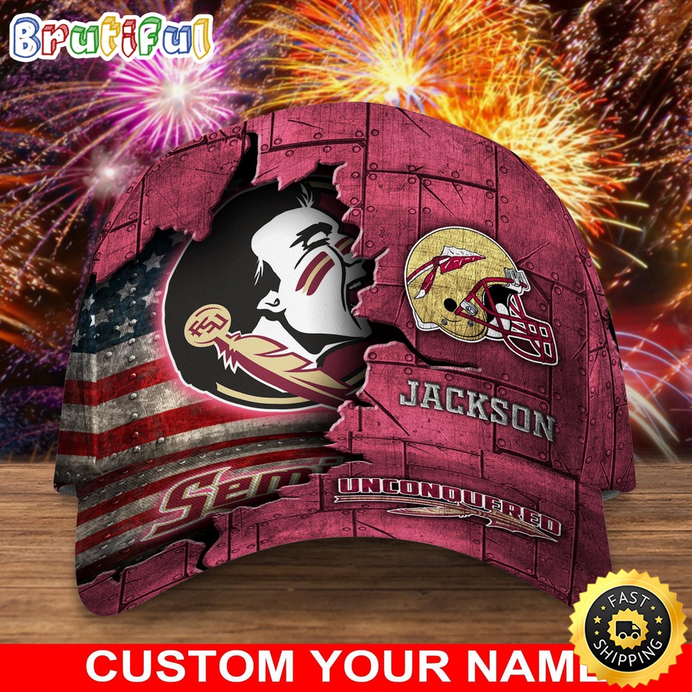 NCAA Florida State Seminoles Baseball Cap Custom Cap Go Sports Teams ujztqh.jpg