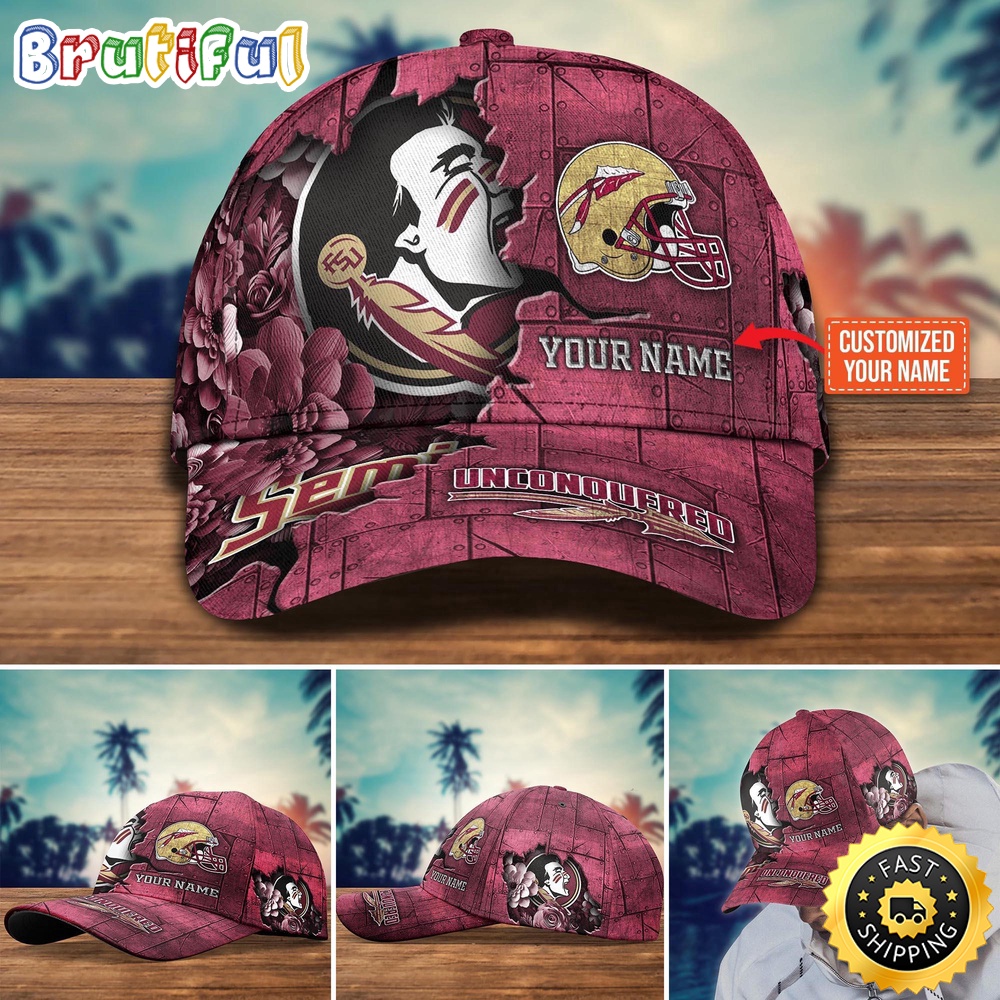 NCAA Florida State Seminoles Baseball Cap Custom Hat For Fans gbavl3.jpg