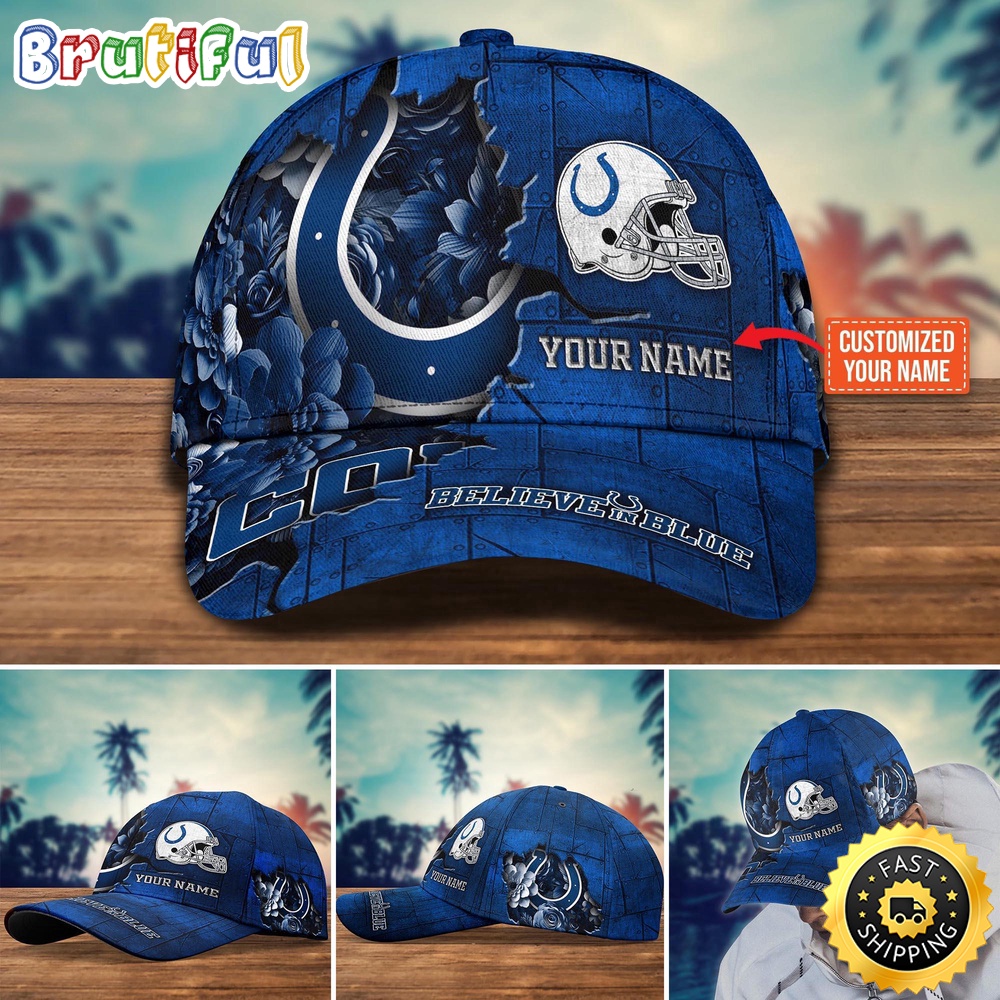 NCAA Indianapolis Colts Baseball Cap Custom Hat For Fans gdaxda.jpg