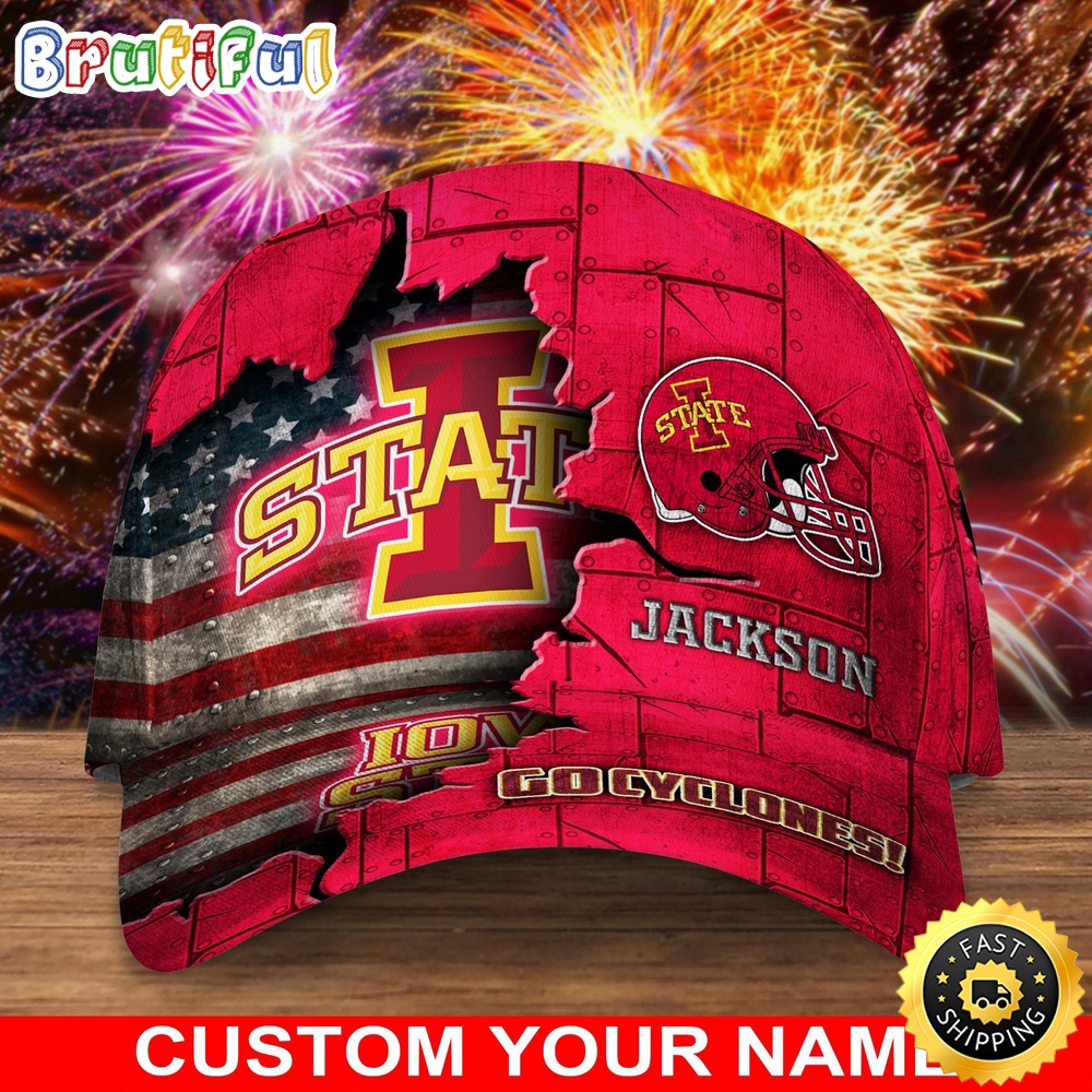 NCAA Iowa State Cyclones Baseball Cap Custom Cap Go Sports Teams idn4we.jpg