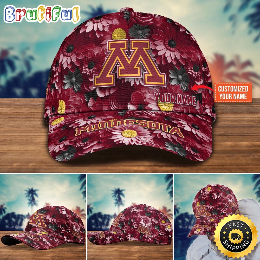 NCAA Minnesota Golden Gophers Baseball Cap Customized Cap Hot Trending b0izb7.jpg
