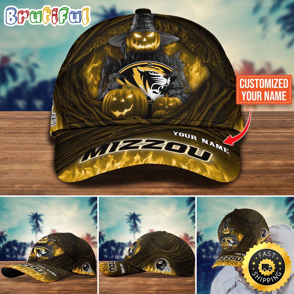 NCAA Missouri Tigers Baseball Cap Halloween Custom Cap For Fans z7uay5.jpg