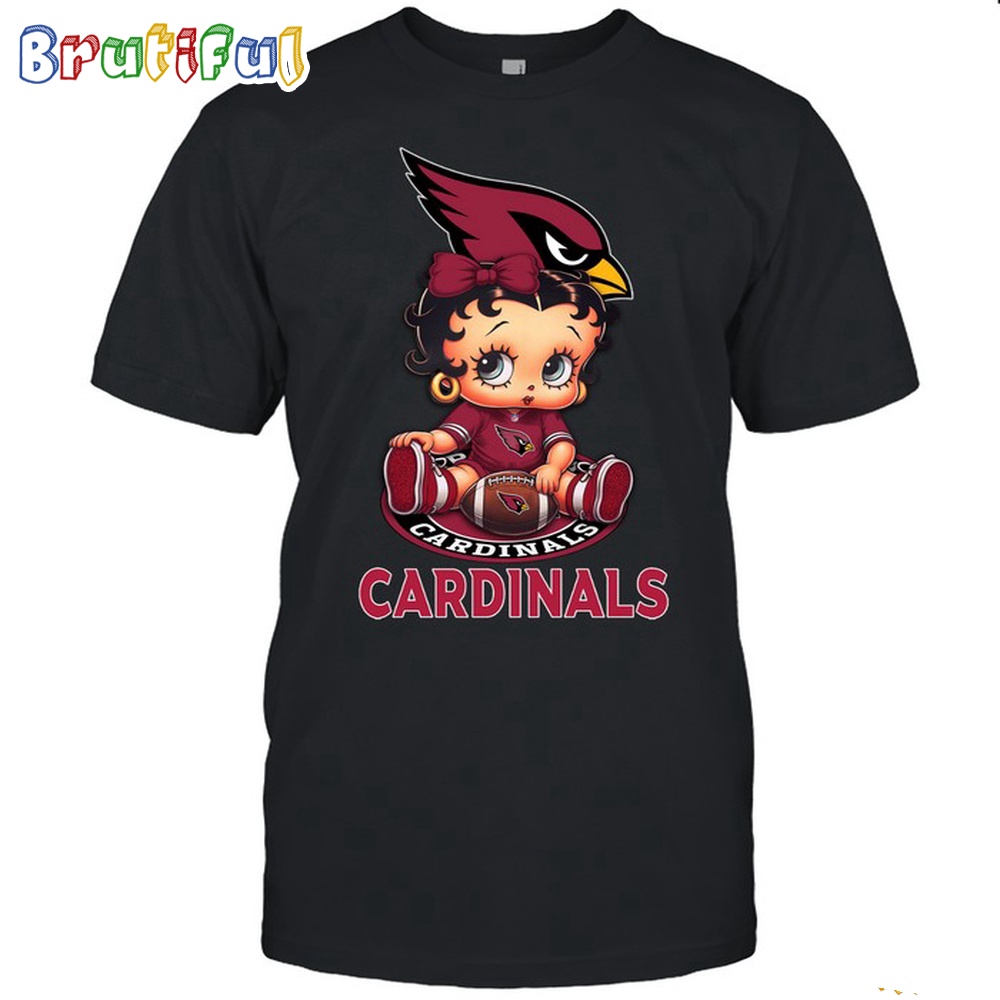 NFL Arizona Cardinals T Shirt Betty Boop Football Tshirt