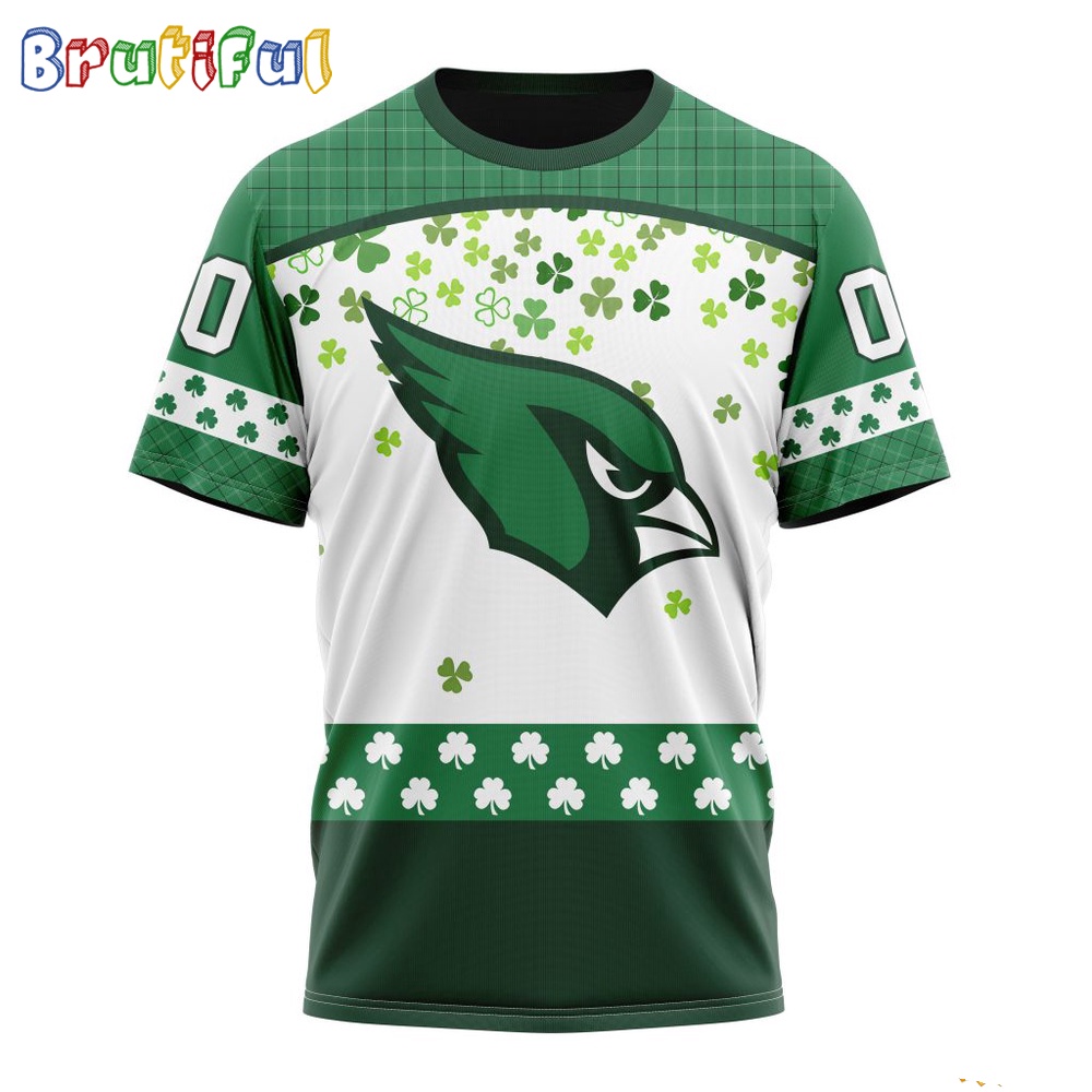 NFL Arizona Cardinals T Shirt Special Design T Shirt St Patrick Day 1