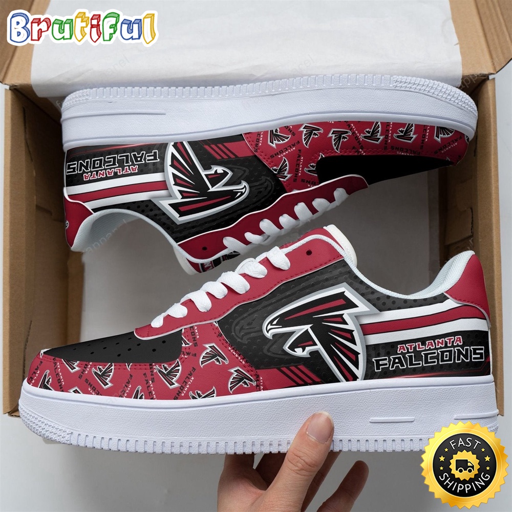 NFL Atlanta Falcons Air Force 1 Shoes Football Sports Shoes 1