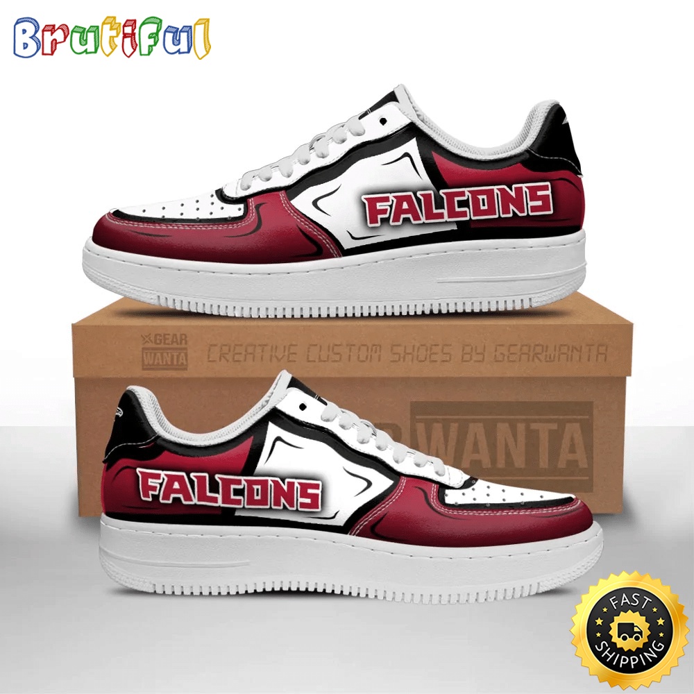 NFL Atlanta Falcons Air Force 1 Shoes Football Sports Sneaker Shoes 1
