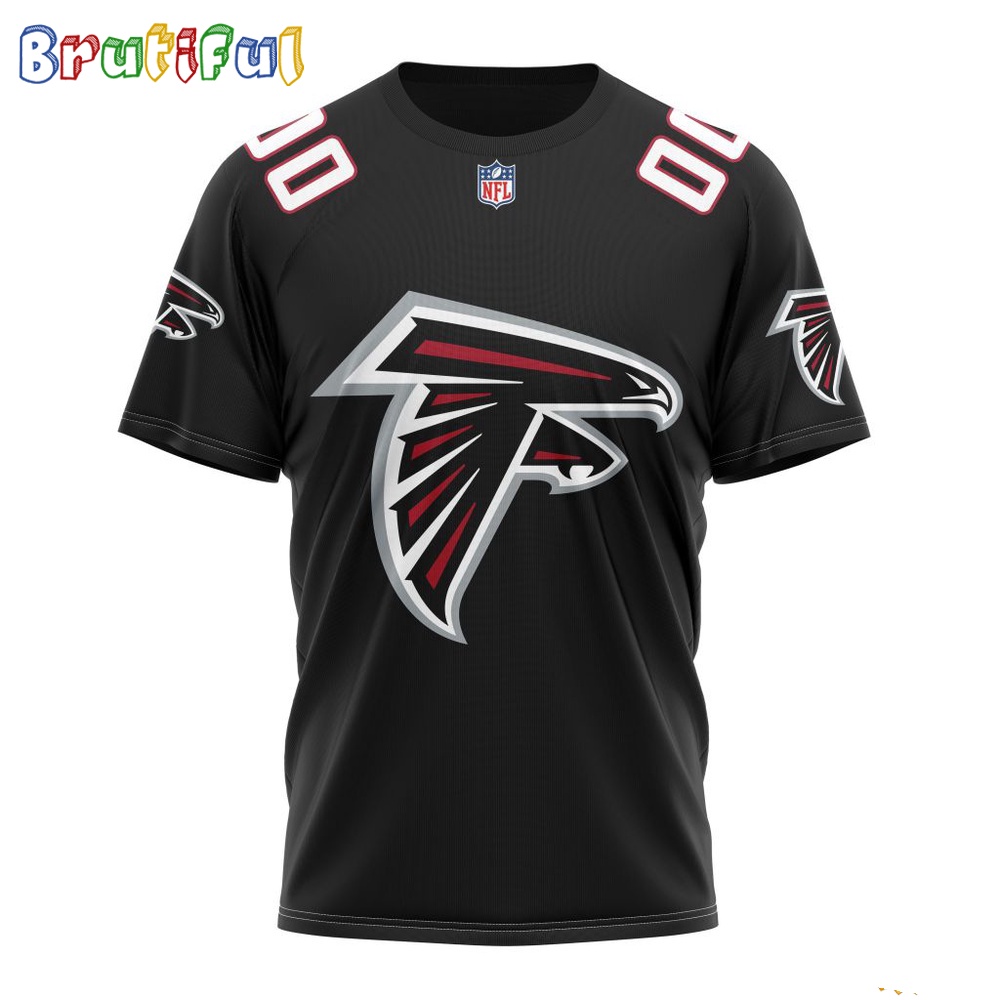 NFL Atlanta Falcons T Shirt 2024 Personalized Name And Number Unisex T Shirt 1
