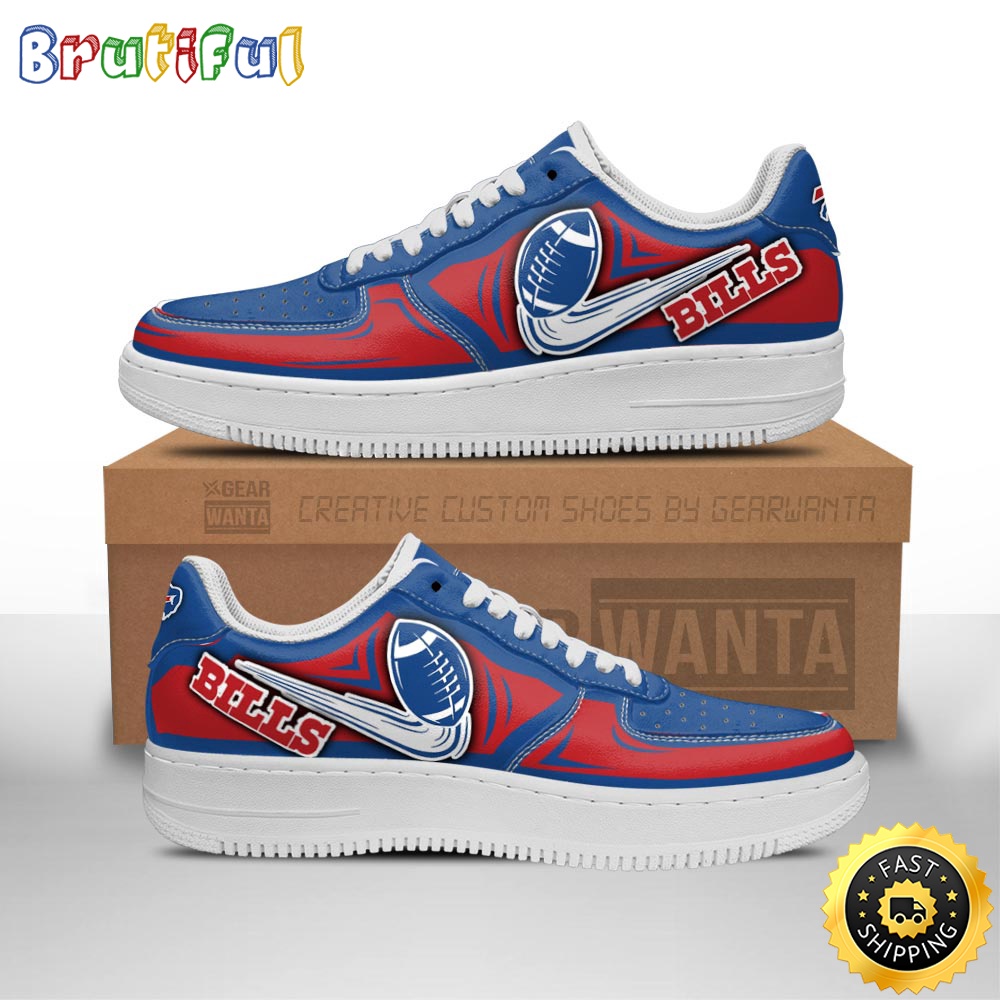 NFL Buffalo Bills Air Force 1 Shoes Football Sneaker Shoes 1