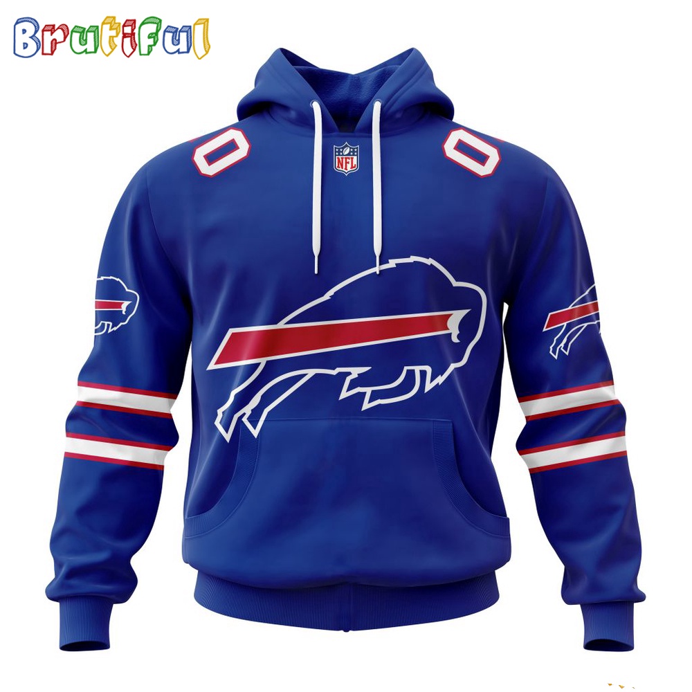 NFL Buffalo Bills Hoodie 2024 Personalized Name And Number Unisex Hoodie 1