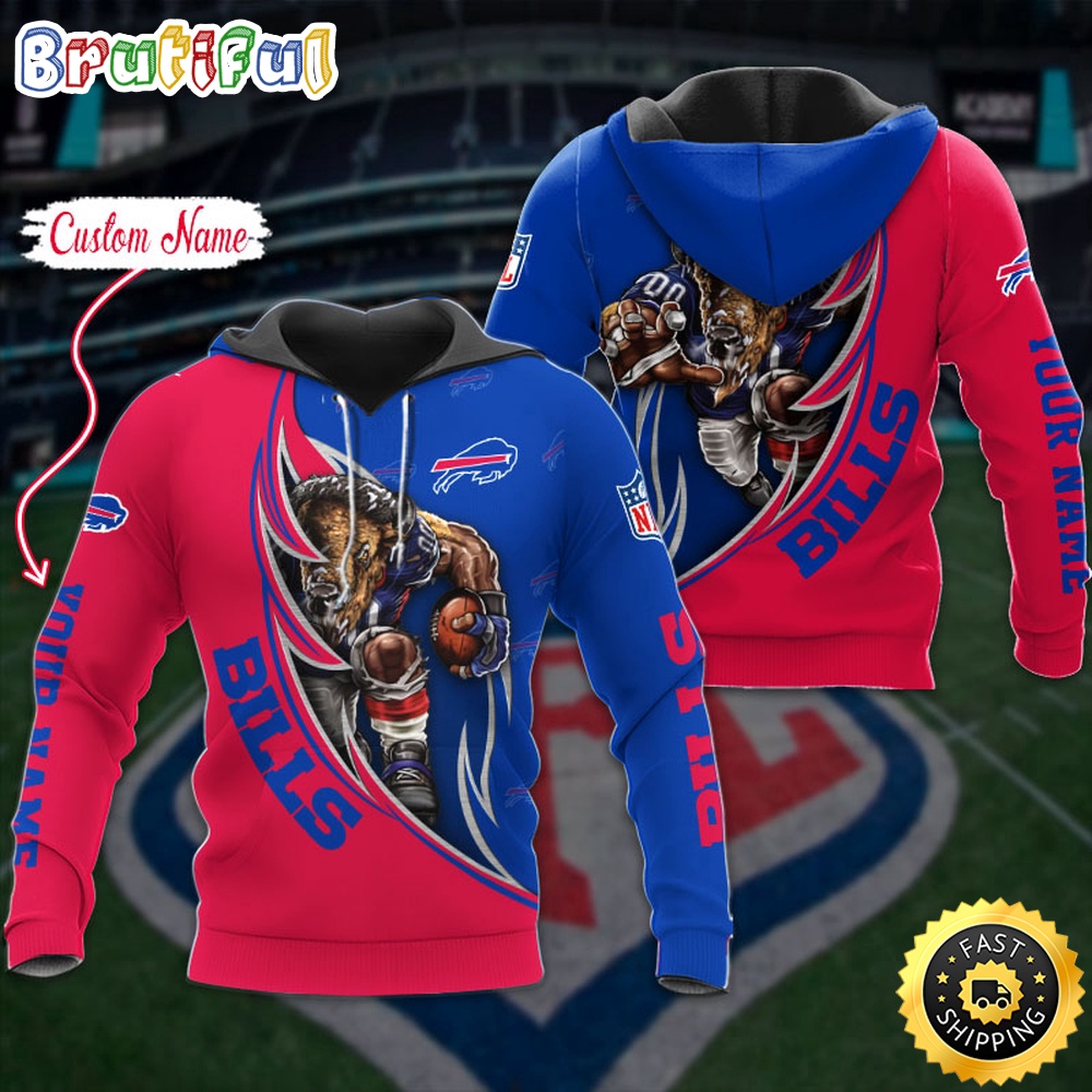 NFL Buffalo Bills Hoodie Damn Right Sport Hoodie
