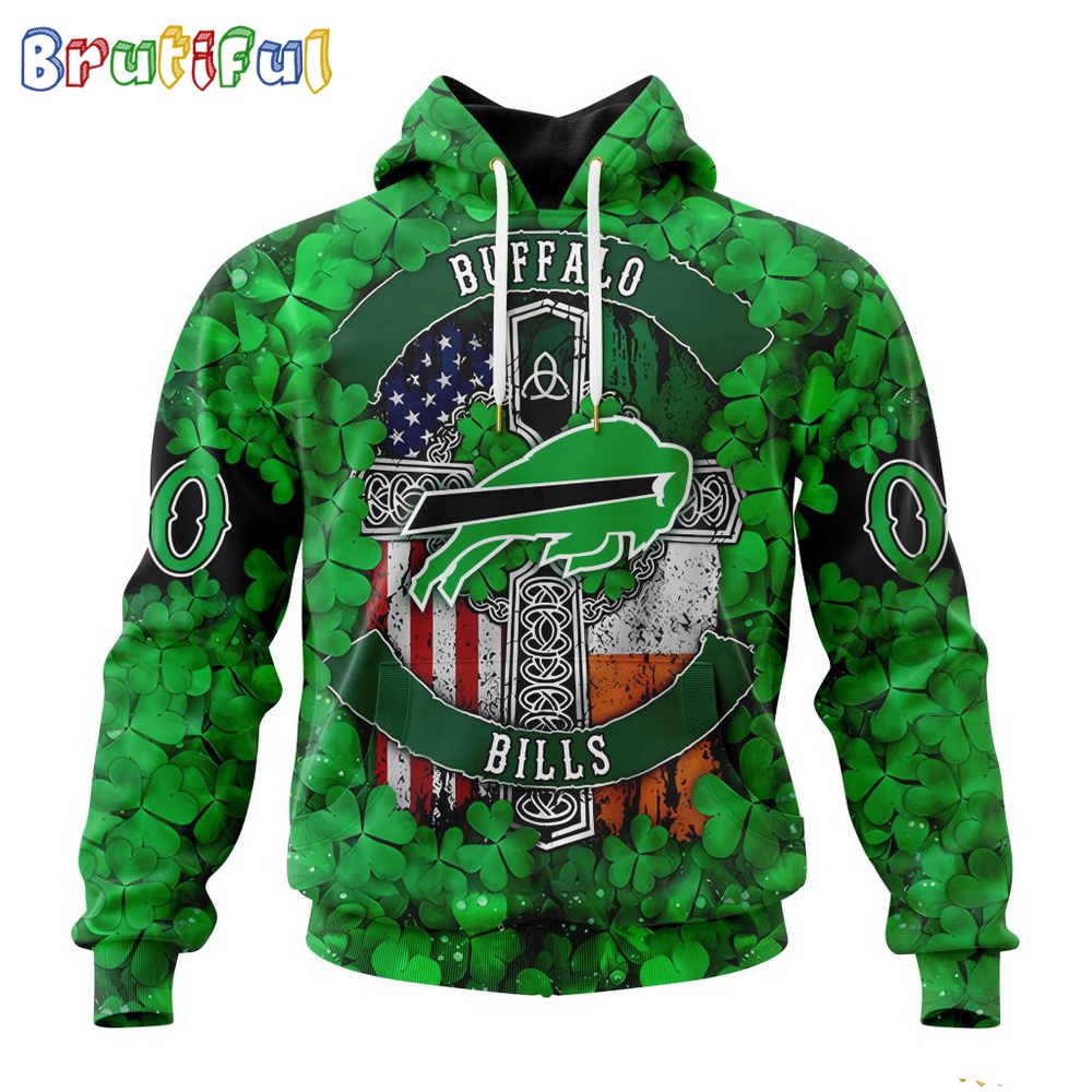 NFL Buffalo Bills Hoodie Special Design Hoodie St Patrick Day 1