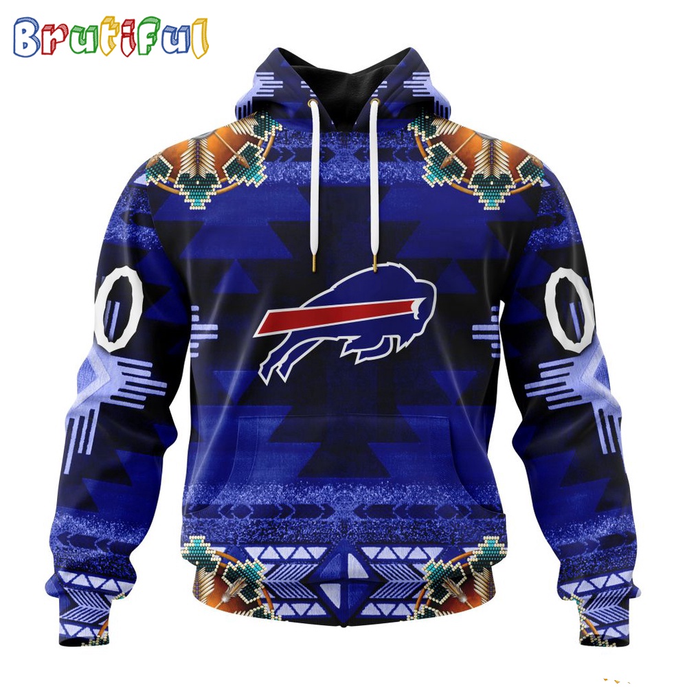 NFL Buffalo Bills Hoodie Special Native Costume Design Hoodie 1