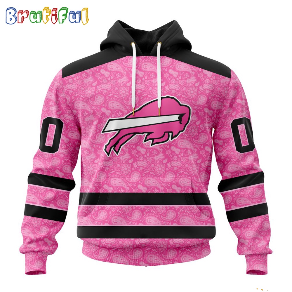 NFL Buffalo Bills Hoodie Special Pink Hoodie Design Fight Breast Cancer 1