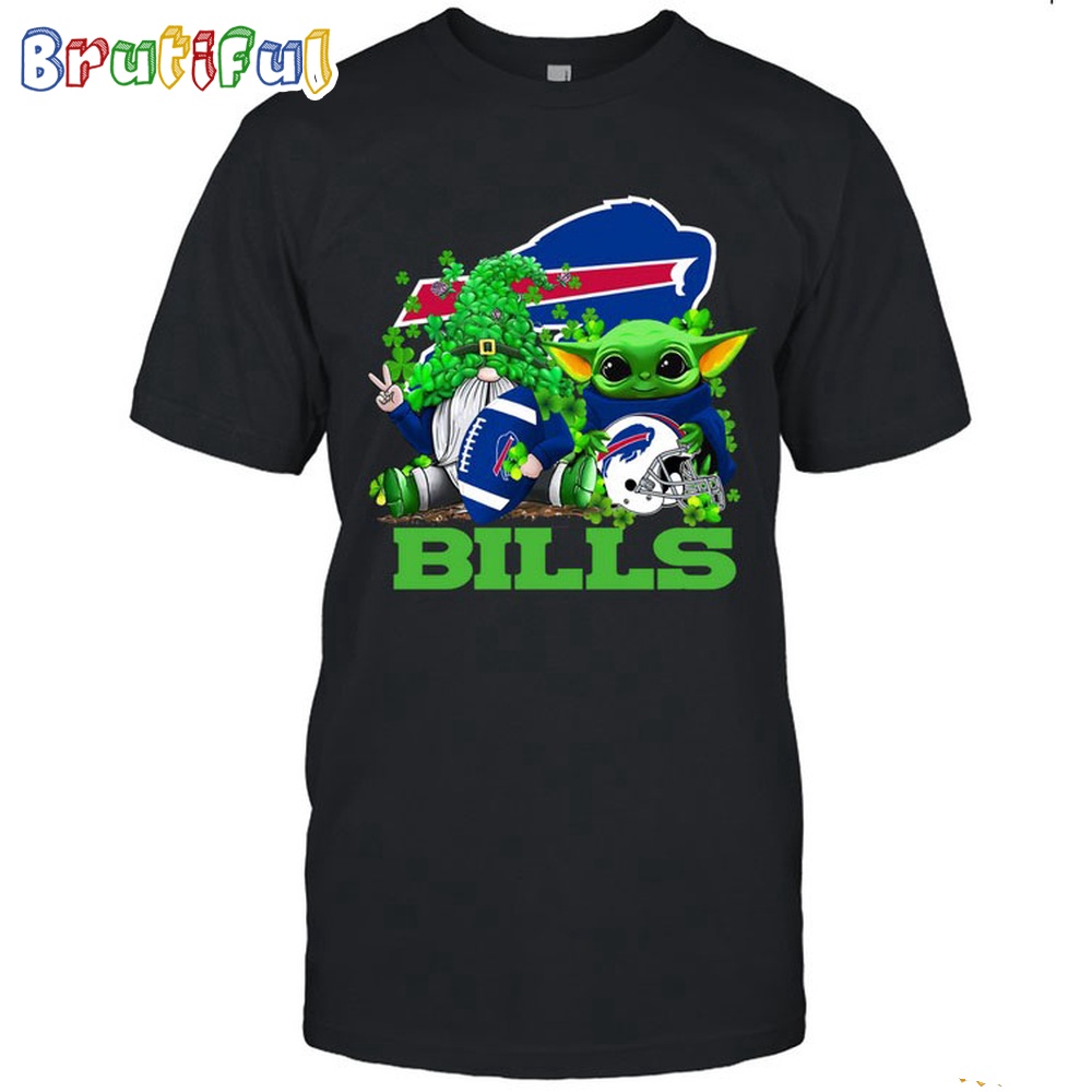 NFL Buffalo Bills St Patricks Day T Shirt Special Gomes Baby Yoda St Patricks Day Shirt 1