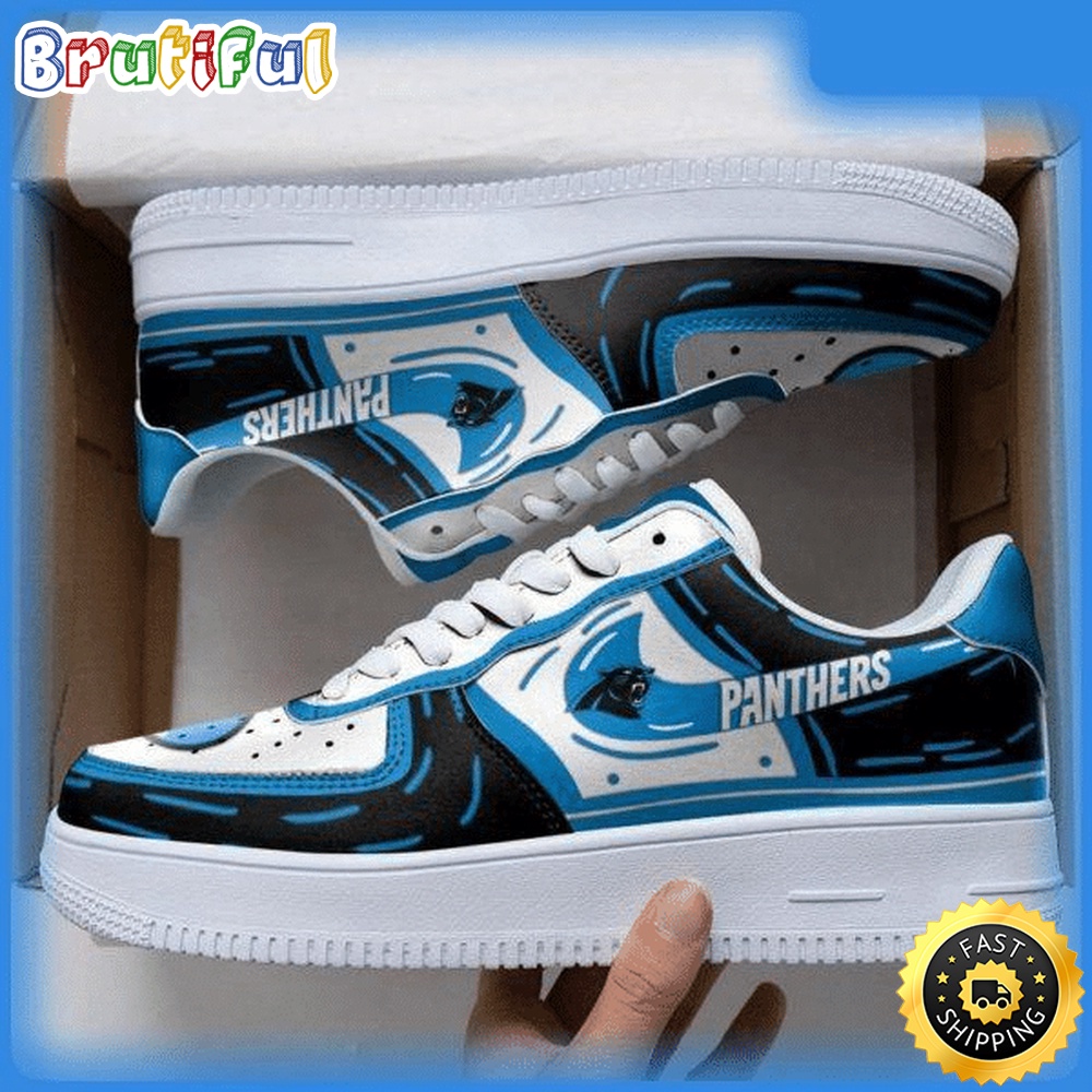 NFL Carolina Panthers Air Force 1 Shoes Sneaker Trending For Fans 1