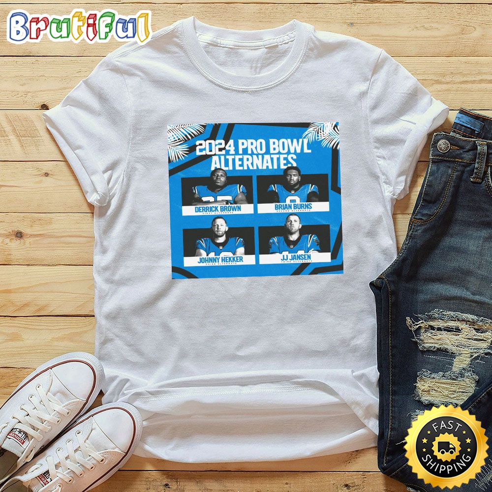 NFL Carolina Panthers Pro Bowl 2024 T Shirt
