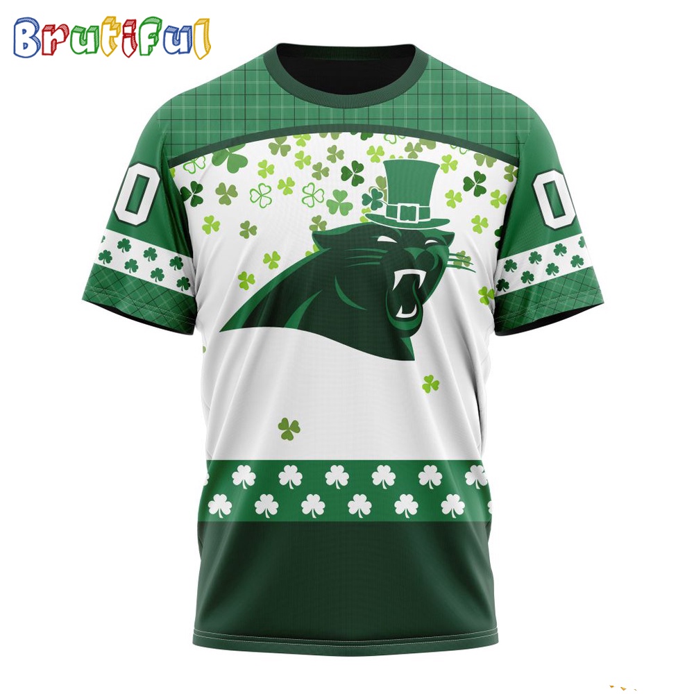 NFL Carolina Panthers T Shirt Special Design T Shirt St Patrick Day 1