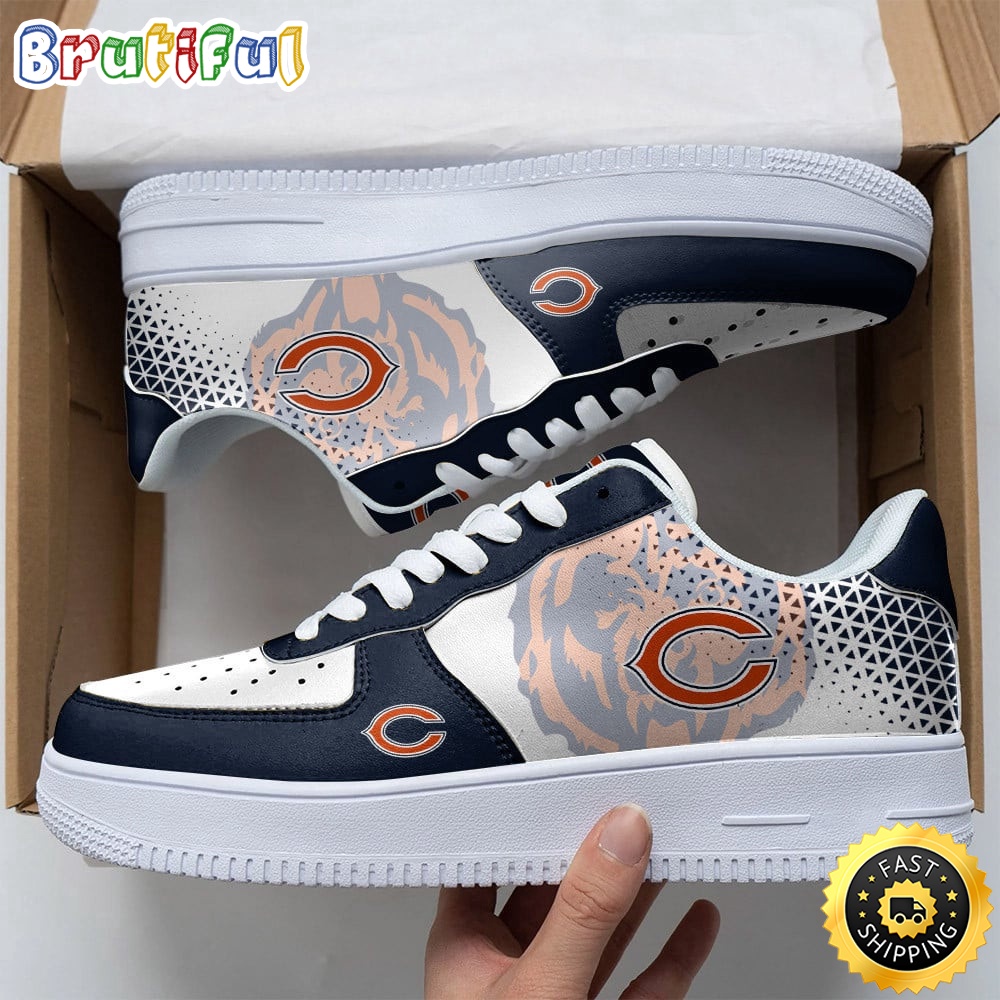NFL Chicago Bears Air Force 1 Shoes Classic Air Force Kicks 1
