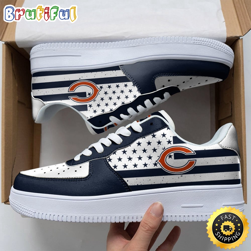 NFL Chicago Bears Air Force 1 Shoes Urban Streetwear Shoes 1