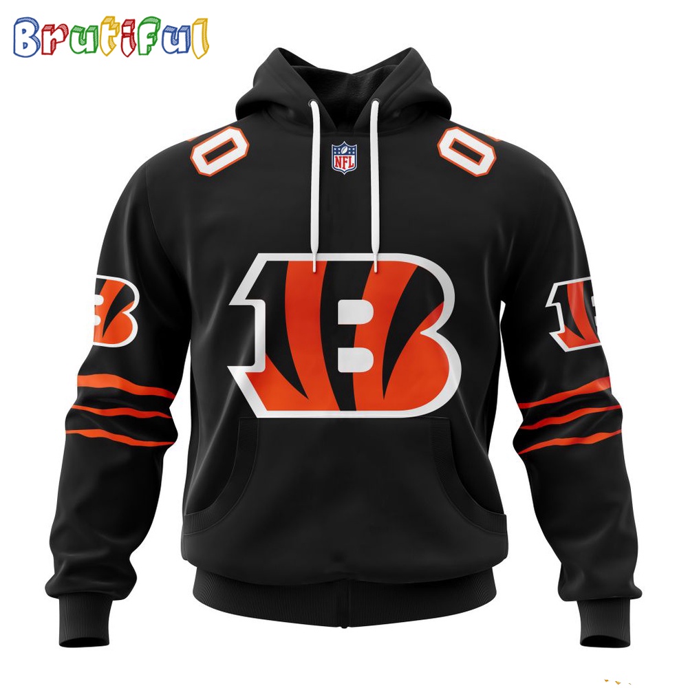 NFL Cincinnati Bengals Hoodie 2024 Personalized Name And Number Unisex Hoodie 1