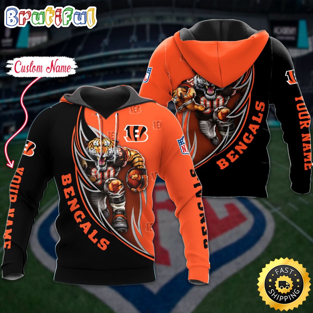 NFL Cincinnati Bengals Hoodie Damn Right Sport Hoodie