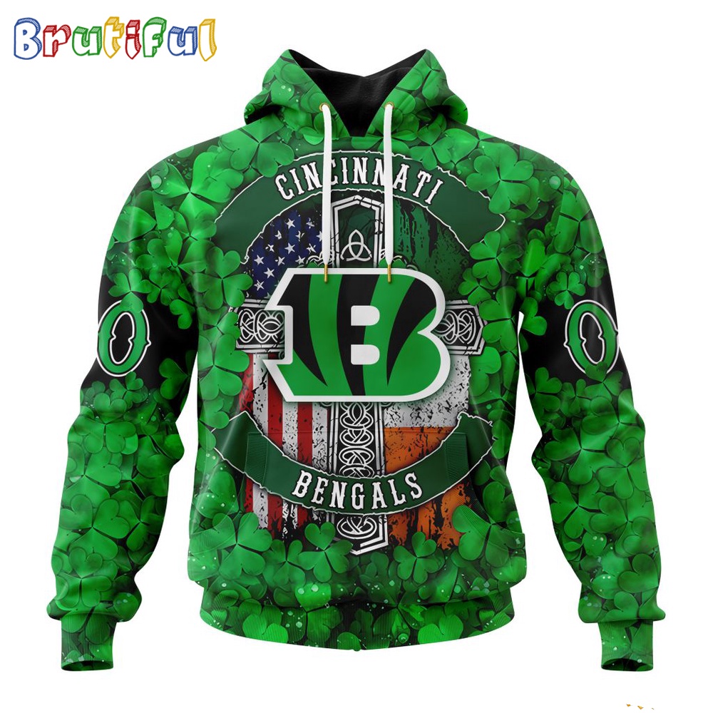 NFL Cincinnati Bengals Hoodie Special Design Hoodie St Patrick Day 1