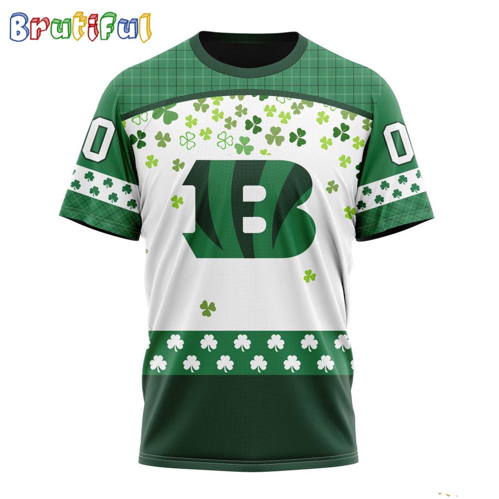 NFL Cincinnati Bengals T Shirt Special Design T Shirt St Patrick Day 1
