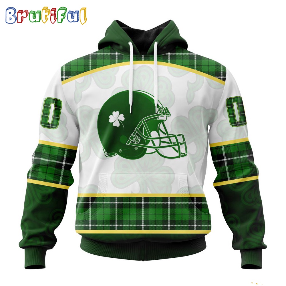 NFL Cleveland Browns Hoodie Special Design 3D Hoodie St Patrick Day 1