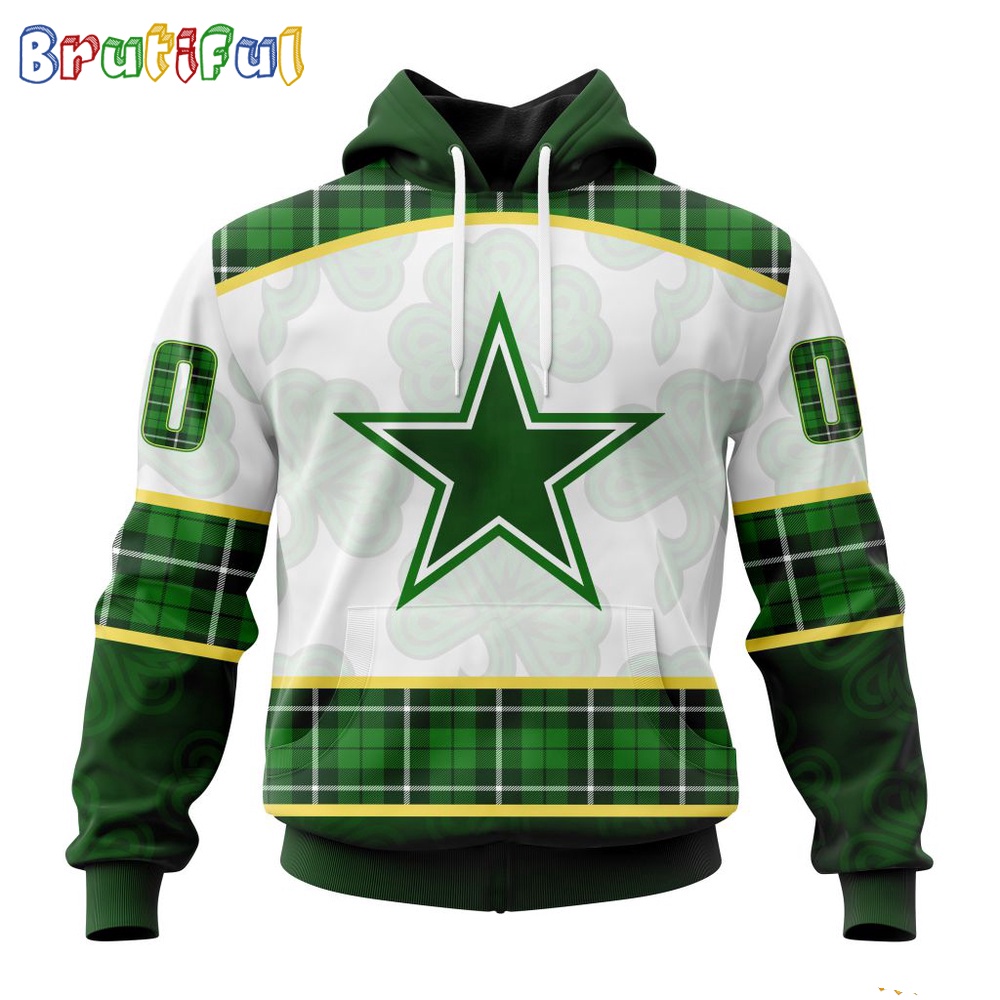 NFL Dallas Cowboys Hoodie Special Design 3D Hoodie St Patrick Day 1