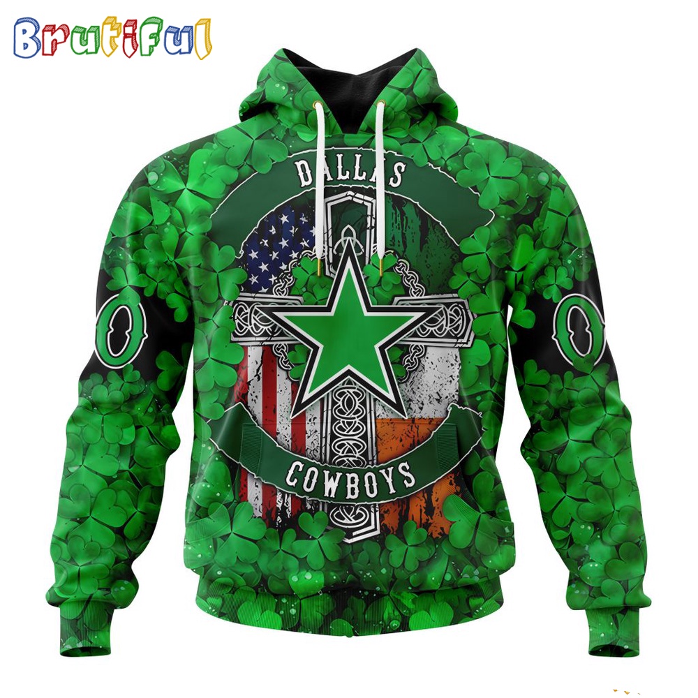 NFL Dallas Cowboys Hoodie Special Design Hoodie St Patrick Day 1