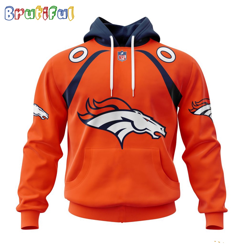 NFL Denver Broncos Hoodie 2024 Personalized Name And Number Unisex Hoodie 1