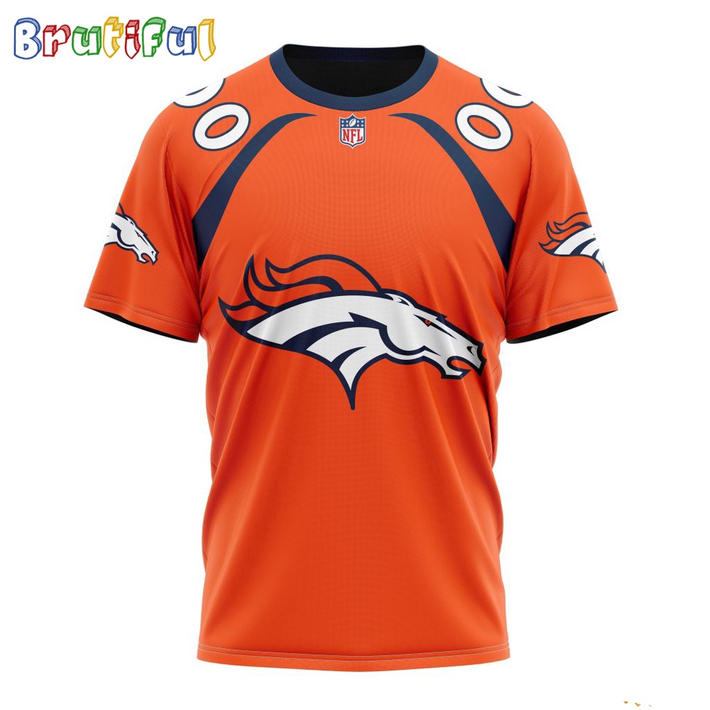 NFL Denver Broncos T Shirt 2024 Personalized Name And Number Unisex T Shirt 1