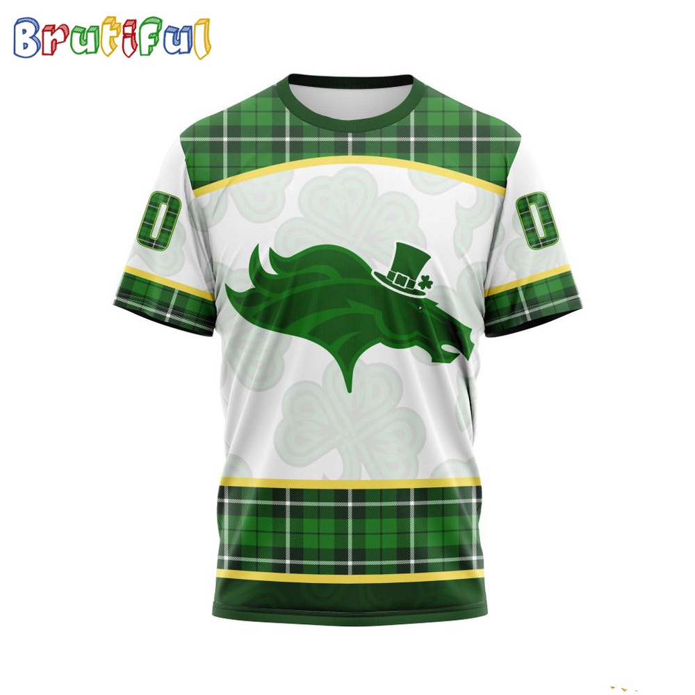 NFL Denver Broncos T Shirt Special Design For St Patrick Day 1