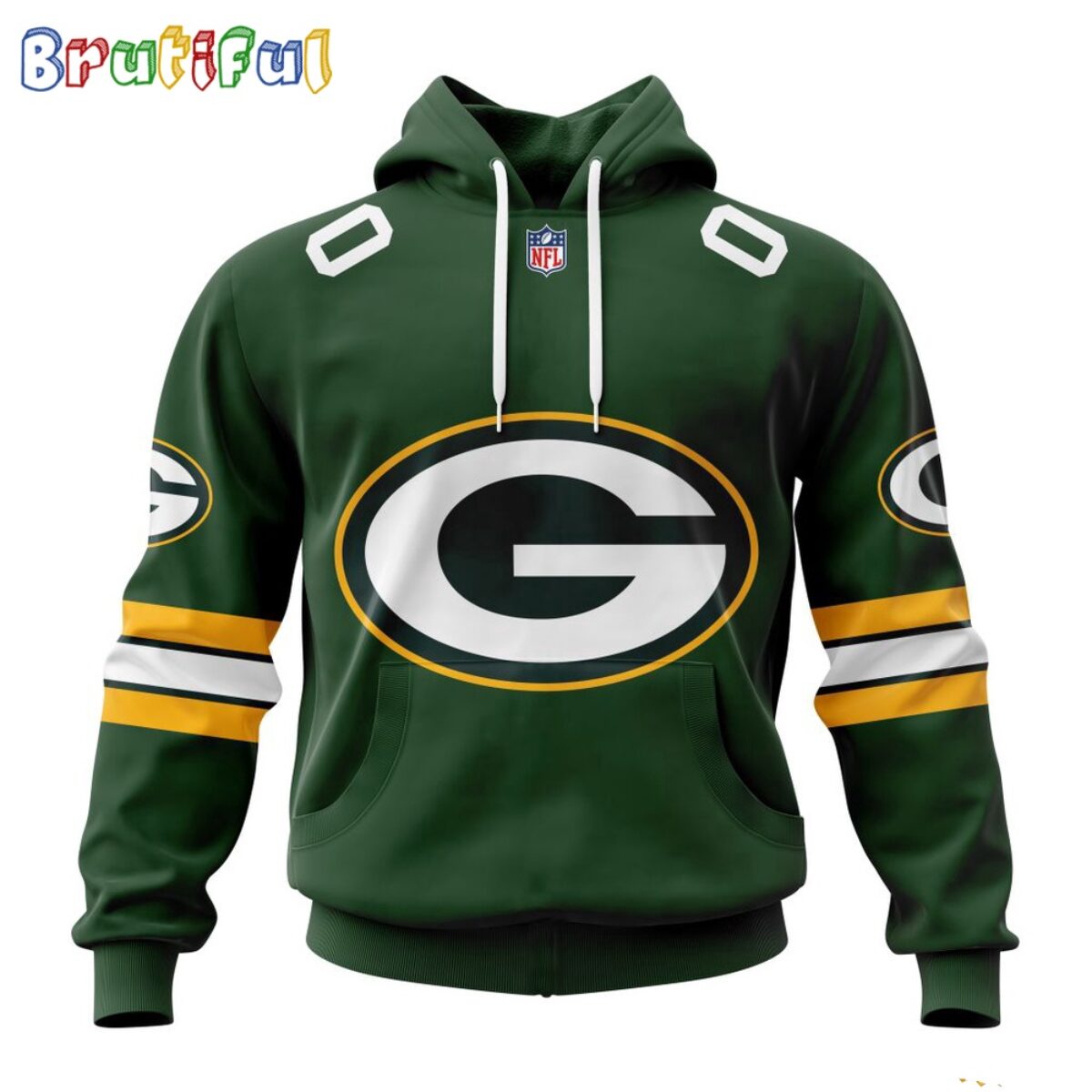 NFL Green Bay Packers Hoodie 2024 Personalized Name And Number