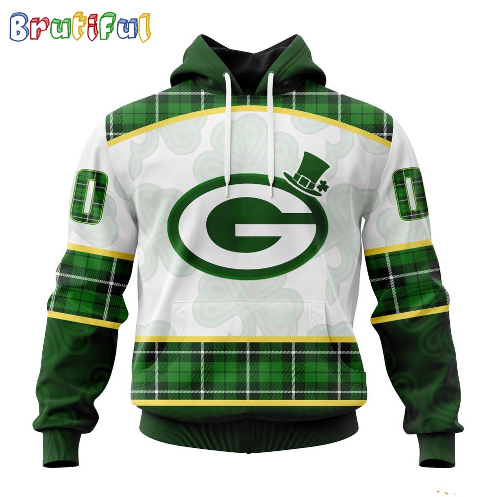 NFL Green Bay Packers Hoodie Special Design 3D Hoodie St Patrick Day 1