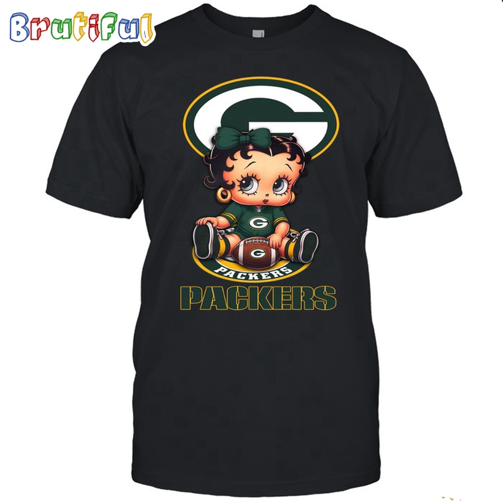 NFL Green Bay Packers T Shirt Betty Boop Football Tshirt