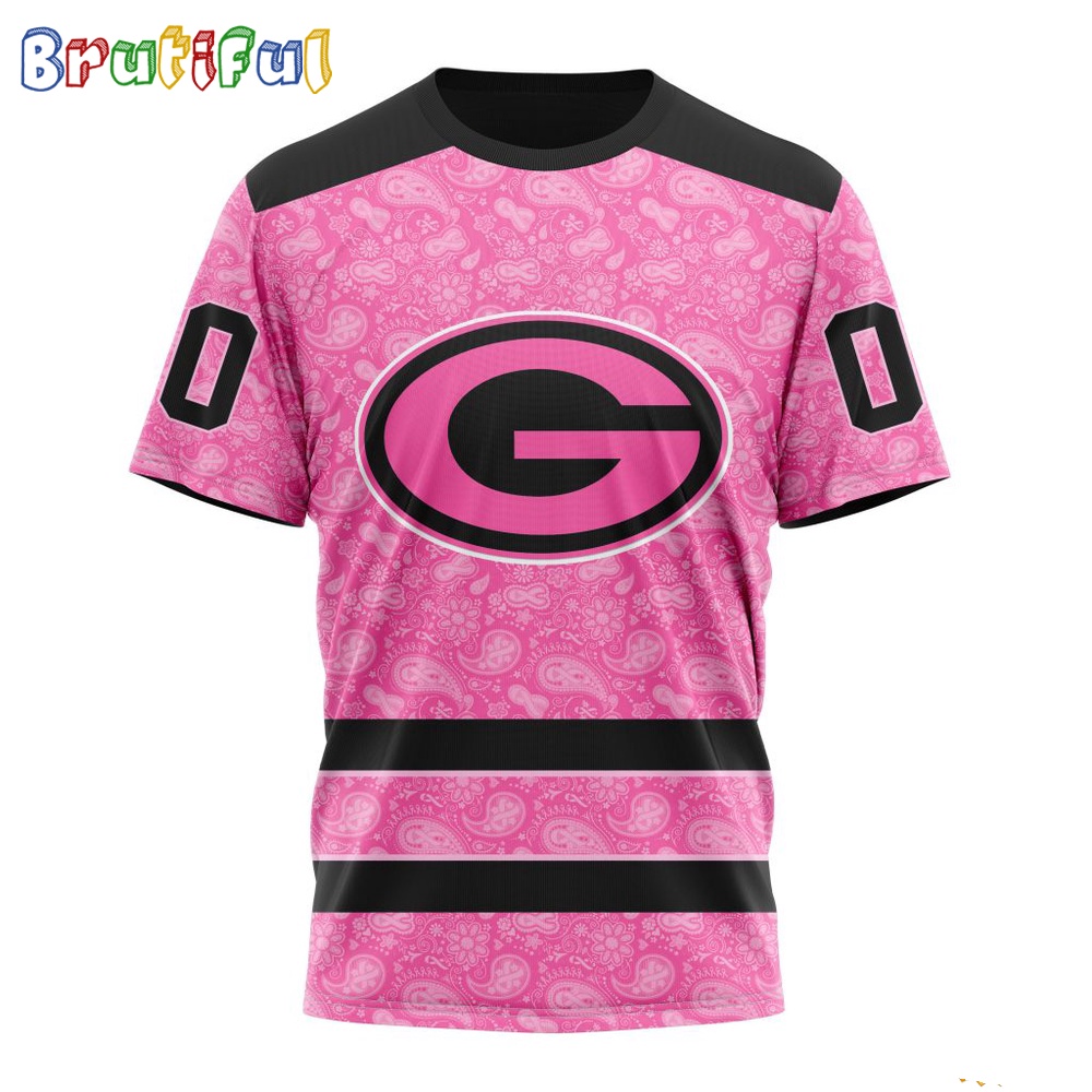 NFL Green Bay Packers T Shirt Special Pink T Shirt Design Fight Breast Cancer 1