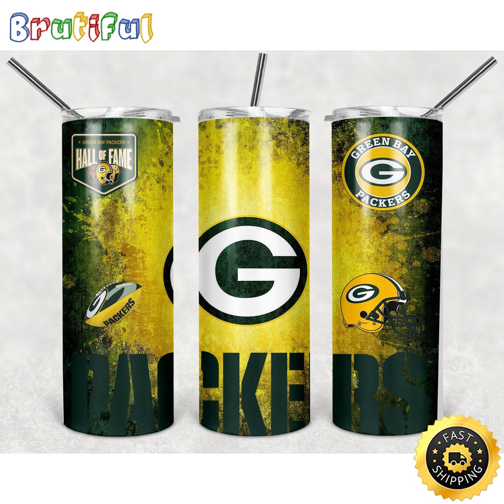 NFL Green Bay Packers Tumbler Skinny Tumbler Chic Tumbler Cups
