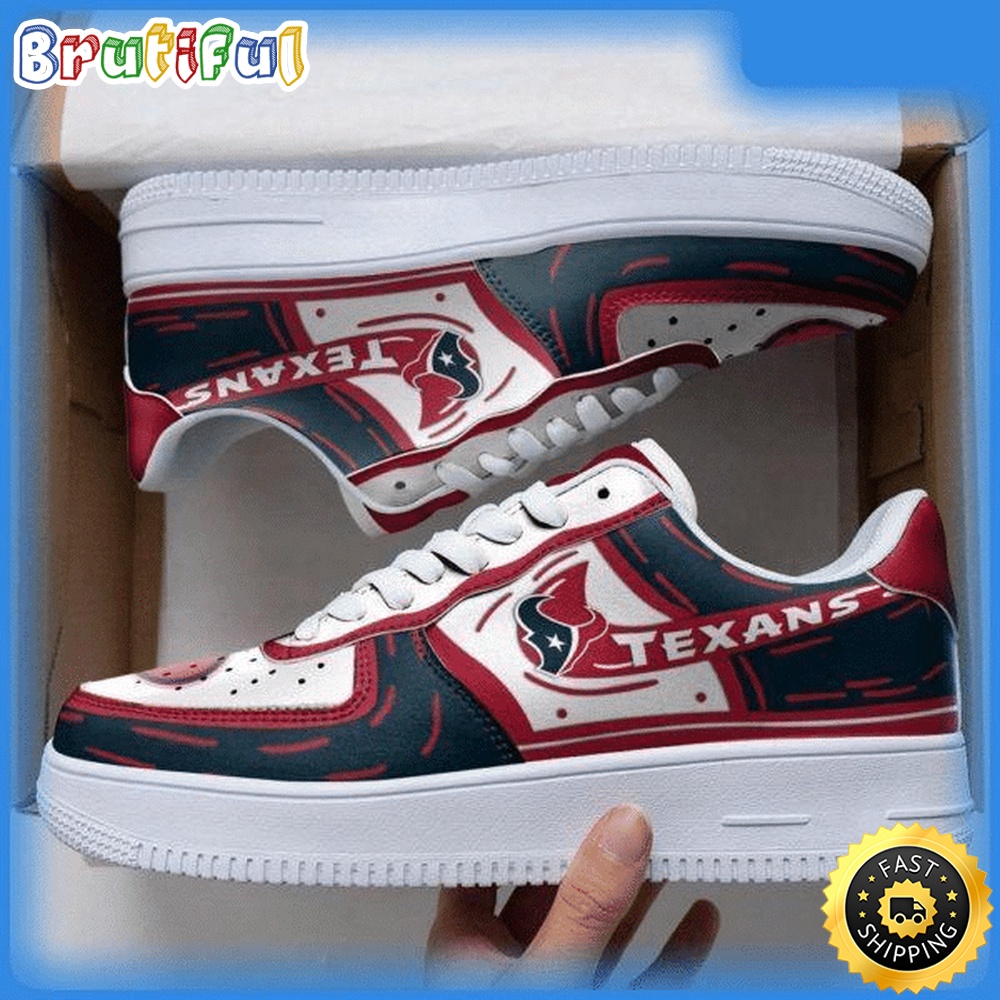 NFL Houston Texans Air Force 1 Shoes Sneaker Trending For Fans 1