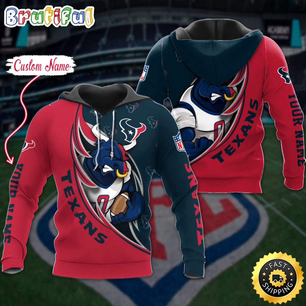 NFL Houston Texans Hoodie Damn Right Sport Hoodie