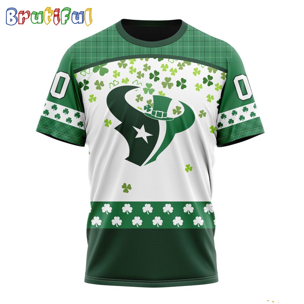 NFL Houston Texans T Shirt Special Design T Shirt St Patrick Day 1