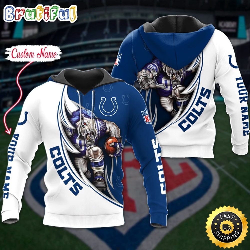 NFL Indianapolis Colts Hoodie Damn Right Sport Hoodie