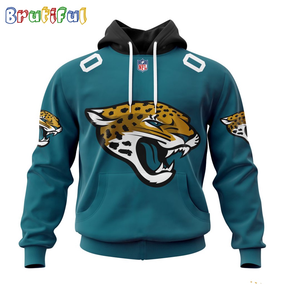 NFL Jacksonville Jaguars Hoodie 2024 Personalized Name And Number Unisex Hoodie 1