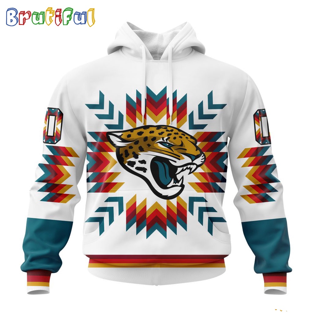 NFL Jacksonville Jaguars Hoodie Special Design With Native Pattern 1