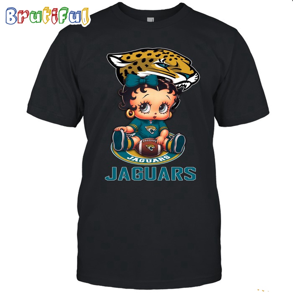 NFL Jacksonville Jaguars T Shirt Betty Boop Football Tshirt