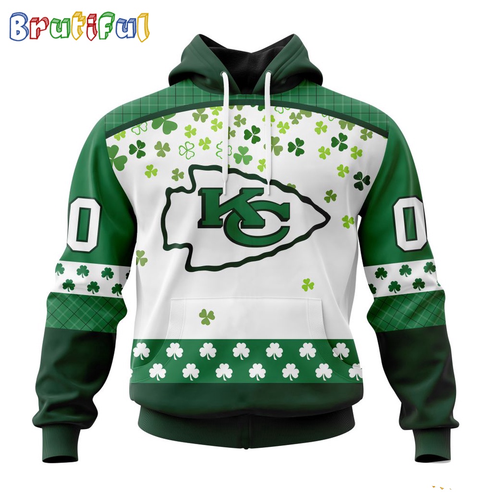 NFL Kansas City Chiefs Hoodie Special Design For St Patrick Day 1