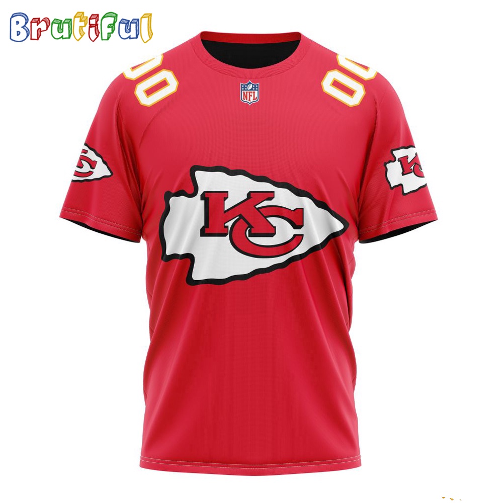 NFL Kansas City Chiefs T Shirt 2024 Personalized Name And Number Unisex T Shirt 1