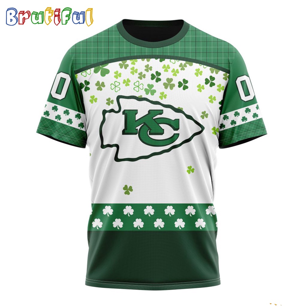 NFL Kansas City Chiefs T Shirt Special Design T Shirt St Patrick Day 1